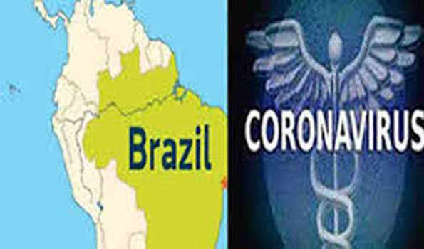 ब्राजील में एक दिन में कोरोना के 33,057 नए मामले, 739 की मौत ब्राजील में एक दिन में कोरोना के 33,057 नए मामले, 739 की मौत